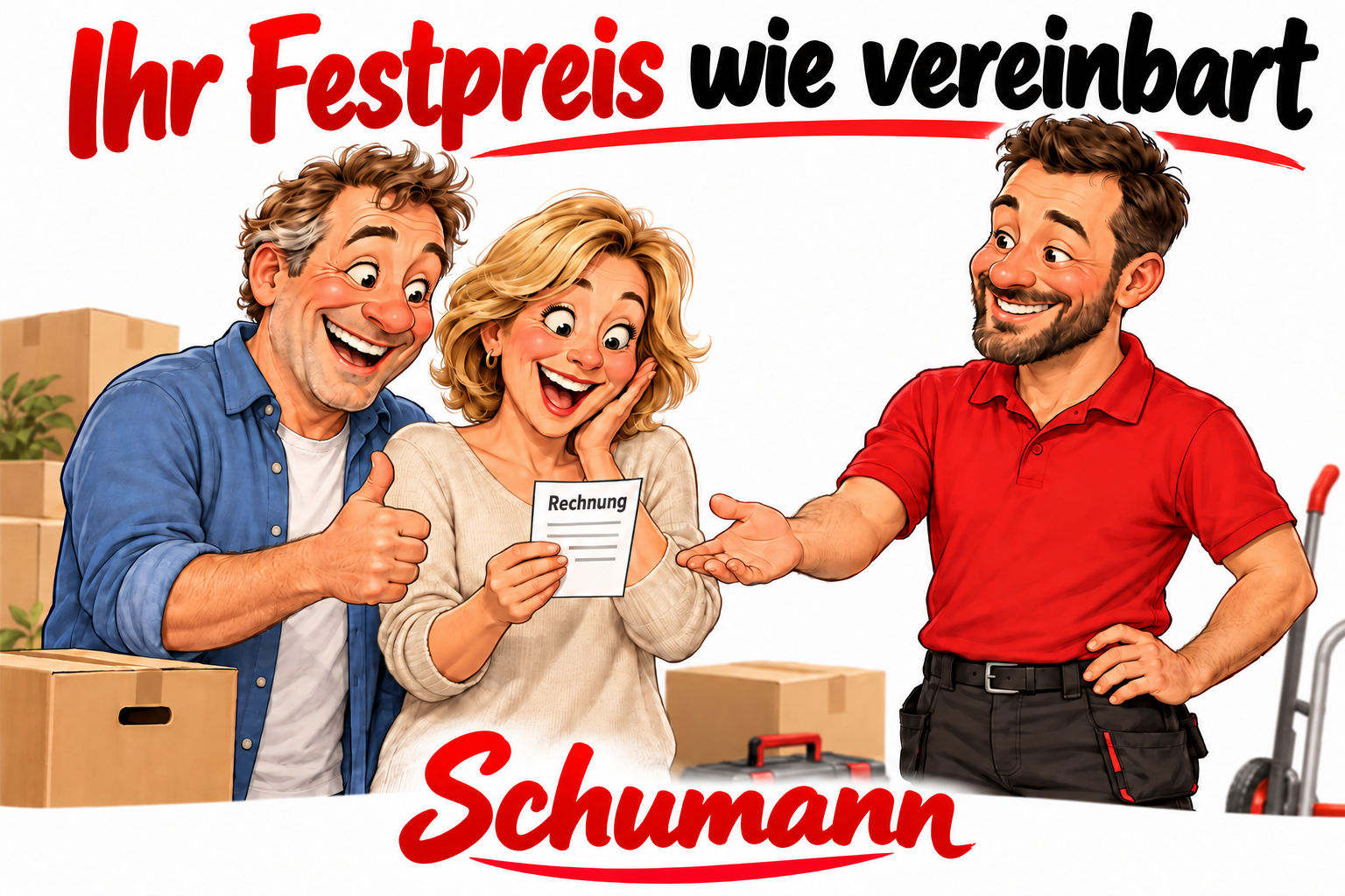 Ihr Festpreis wie vereinbart – Schumann